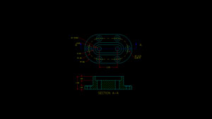 Thumbnail image of 2d dimensioned sketch