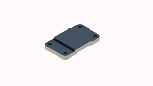 Thumbnail image of 3d caster base plate