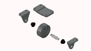 Thumbnail image of Wheel Assembly in an exploded view