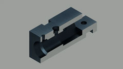 thumbnail image render of a mechanical part, cross sectioned.