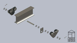 Trolley - Exploded Assembly 