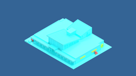 Thumbnail image of a building in Inventor