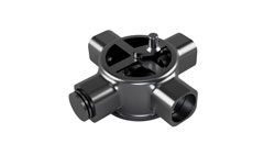 Thumbnail image of simple radial four piston engine made in Fusion 360
