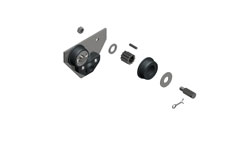 Thumbnail image of trolley wheel exploded assembly