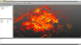 Unsegmented Art Building Point Cloud