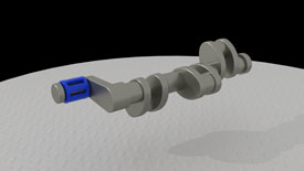 20.69 Engine Model Crankshaft