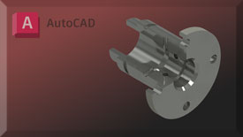 An underside view of the 1/4 section view of the connecter.