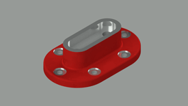 3D AutoCAD Exploded Assembly